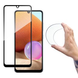 Wozinsky viso dangčio Flexi nano stiklo plėvelės grūdintas stiklas su rėmeliu Samsung Galaxy A42 5G skaidrus