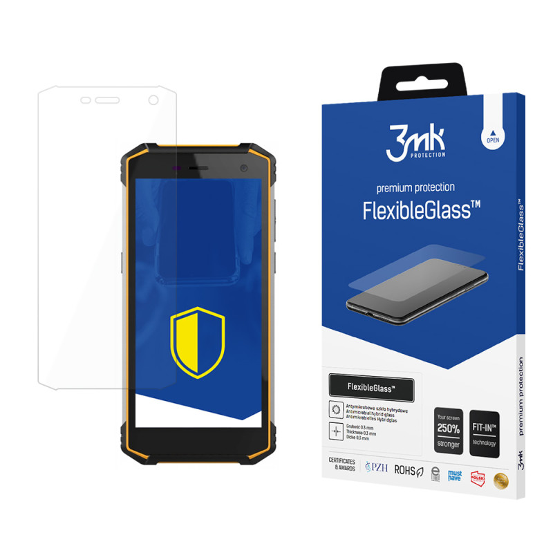 3mk FlexibleGlass™ hibridinis stiklas, skirtas MyPhone Hammer Energy 2