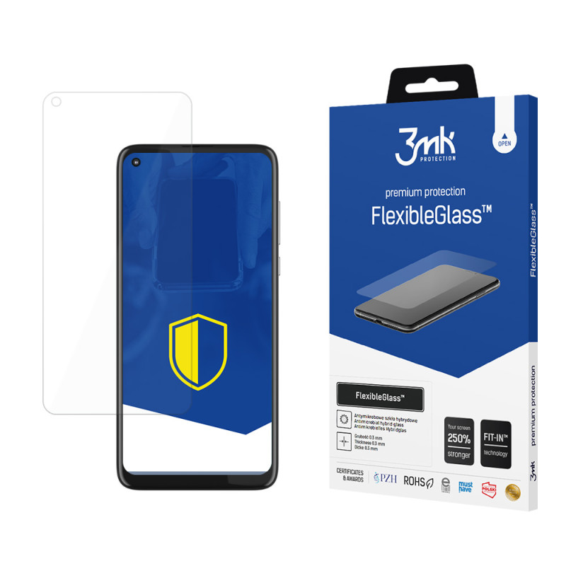 3mk FlexibleGlass™ hibridinis stiklas, skirtas Motorola Moto G8