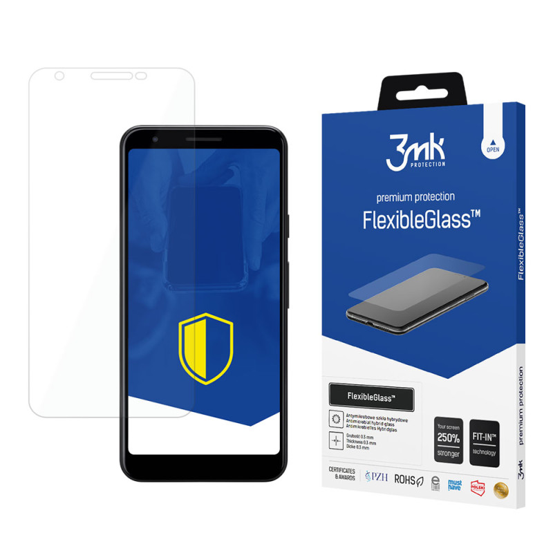 3mk FlexibleGlass™ hibridinis stiklas „Google Pixel 3a“.