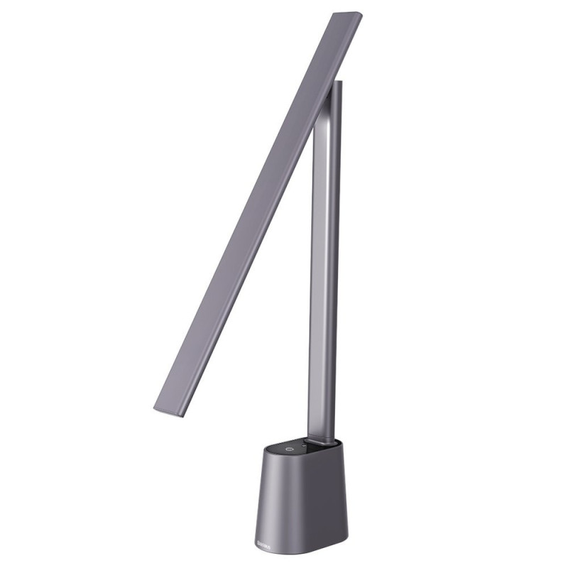 Baseus Smart Eye belaidė LED stalinė lempa su 2200 mAh baterija pilka (DGZG-0G)