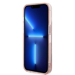 Karl Lagerfeld IML Choupette MagSafe dėklas iPhone 14 Pro - rožinis