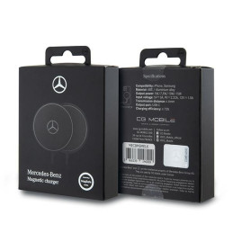 Mercedes 15W MagSafe indukcinis įkroviklis - juodas