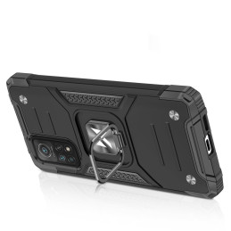 Wozinsky Ring Armor Armored Hybrid Case Cover + Magnetinis laikiklis, skirtas Samsung Galaxy A72 4G raudonas