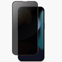 UNIQ Optix privatumo grūdintas stiklas, skirtas iPhone 14/ 13/ 13 Pro su aplikatoriumi