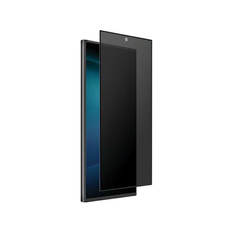 UNIQ Optix Privacy grūdintas stiklas, skirtas Samsung Galaxy S24 Ultra su aplikatoriumi