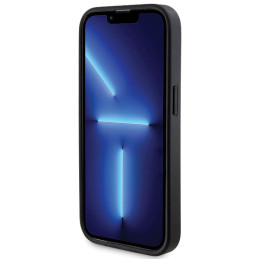 Guess 4G Metal Logo dėklo rinkinys iPhone 15 Pro + 5000mAh MagSafe maitinimo blokas - juodas