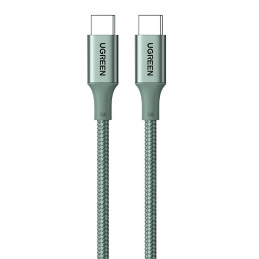 Ugreen US316 15310 USB-C / USB-C PD laidas 100W 1m – žalias