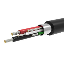 Ugreen US249 10383 mini USB-B (vyriškas) / USB-A (moteris) OTG adapteris 10 cm - pilkas