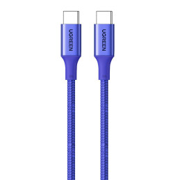 Ugreen US316 15309 USB-C / USB-C PD laidas 100W 1m – mėlynas
