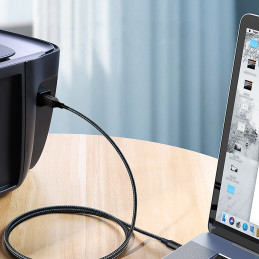 Ugreen US370 45106 kabelis USB-C / USB-B spausdintuvui 2m - juodas