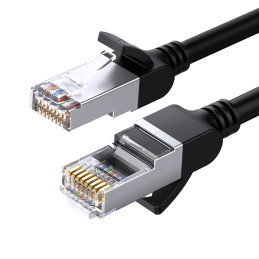 Ugreen NW101 50190 Ethernet Cat 6 U/ UTP kabelis apvalus 0,5 m - juodas