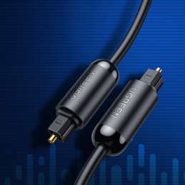Ugreen AV122 70892 optinio garso Toslink/ SPDIF kabelis 2m – juodas