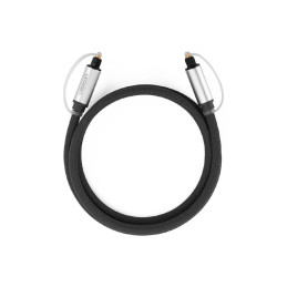 Ugreen AV108 10539 optinis Toslink/ SPDIF kabelis 1m - pilkas