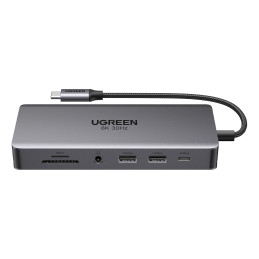 HUB Ugreen CM681 15978 13in1 USB-C – 2x USB-A 3.2 / 2x USB-A 3.0 / USB-C 3.2 / 2x HDMI / DisplayPort / RJ45 / SD ir TF /...
