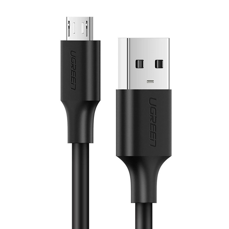 Ugreen US289 60135 micro USB / USB-A laidas 0,5 m - juodas