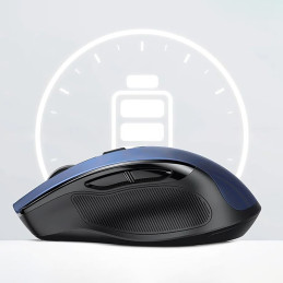 Ugreen MU006 optinė belaidė USB pelė 2.4GHz 4000 DPI – mėlyna