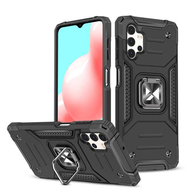 Wozinsky Ring Armor Armored Hybrid Case Cover + Magnetinis laikiklis, skirtas Samsung Galaxy A32 4G Black