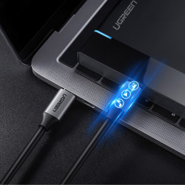 Ugreen US161 50751 USB-C 3.1 / USB-C 3.1 laidas, 1,5 m – pilkas