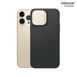 Biologiškai skaidus PanzerGlass dėklas, skirtas iPhone 14 Pro Max – juodas