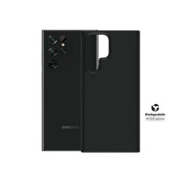 Biologiškai suyrantis PanzerGlass dėklas, skirtas Samsung Galaxy S22 Ultra - juodas
