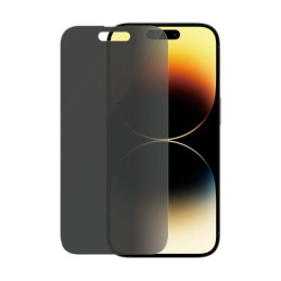 PanzerGlass Classic Fit antibakterinis privatumo stiklas skirtas iPhone 14 Pro