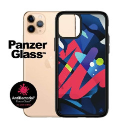PanzerGlass ClearCase antibakterinis Mikael B Limited Artist Edition dėklas, skirtas iPhone 11 Pro Max – įvairiaspalvis