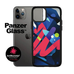 PanzerGlass ClearCase antibakterinis Mikael B Limited Artist Edition dėklas, skirtas iPhone 11 Pro - daugiaspalvis