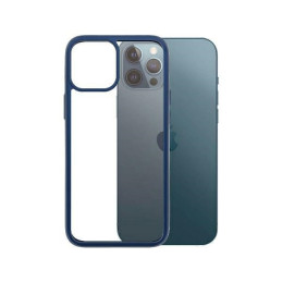 PanzerGlass ClearCase dėklas, skirtas iPhone 12 Pro Max - skaidrus ir mėlynas