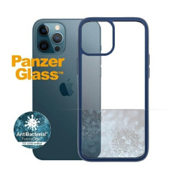 PanzerGlass ClearCase dėklas, skirtas iPhone 12 Pro Max - skaidrus ir mėlynas