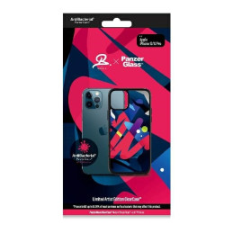 PanzerGlass ClearCase antibakterinis dėklas Mikael B Limited Artist Edition, skirtas iPhone 12/ 12 Pro - daugiaspalvis