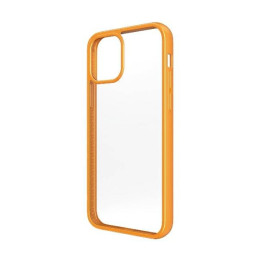 PanzerGlass ClearCase dėklas, skirtas iPhone 12 / 12 Pro - skaidrus oranžinis
