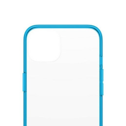 PanzerGlass ClearCase antibakterinis dėklas su karinio lygio sertifikatu iPhone 13 / 14 / 15 - skaidrus mėlynas