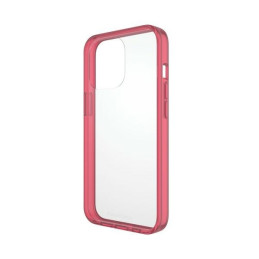 PanzerGlass ClearCase antibakterinis karinio lygio sertifikuotas dėklas iPhone 13 Pro - skaidrus rožinis