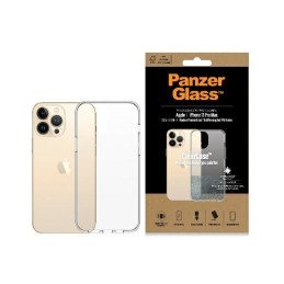 PanzerGlass ClearCase antibakterinis karinio lygio sertifikuotas dėklas, skirtas iPhone 13 Pro Max - skaidrus