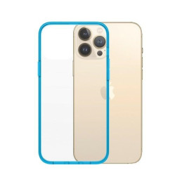 „PanzerGlass ClearCase“ antibakterinis karinio lygio sertifikuotas dėklas, skirtas „iPhone 13 Pro Max“ – permatomas mėly...