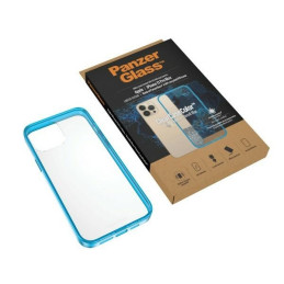 „PanzerGlass ClearCase“ antibakterinis karinio lygio sertifikuotas dėklas, skirtas „iPhone 13 Pro Max“ – permatomas mėly...