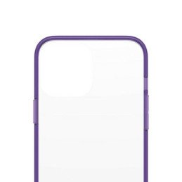 PanzerGlass ClearCase antibakterinis karinio lygio sertifikuotas dėklas, skirtas iPhone 13 Pro Max - skaidrus violetinis