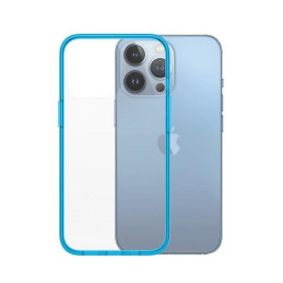 „PanzerGlass ClearCase“ antibakterinis karinio lygio sertifikuotas dėklas, skirtas „iPhone 13 Pro“ – skaidrus mėlynas