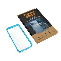 „PanzerGlass ClearCase“ antibakterinis karinio lygio sertifikuotas dėklas, skirtas „iPhone 13 Pro“ – skaidrus mėlynas