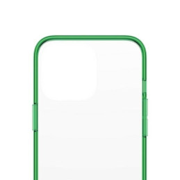 „PanzerGlass ClearCase“ antibakterinis karinio lygio sertifikuotas dėklas, skirtas „iPhone 13 Pro“ – skaidrus žalias