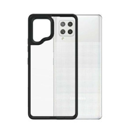 PanzerGlass ClearCase dėklas, skirtas Samsung Galaxy A42 5G - skaidrus ir juodas