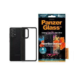 PanzerGlass ClearCase dėklas, skirtas Samsung Galaxy A72 - skaidrus ir juodas