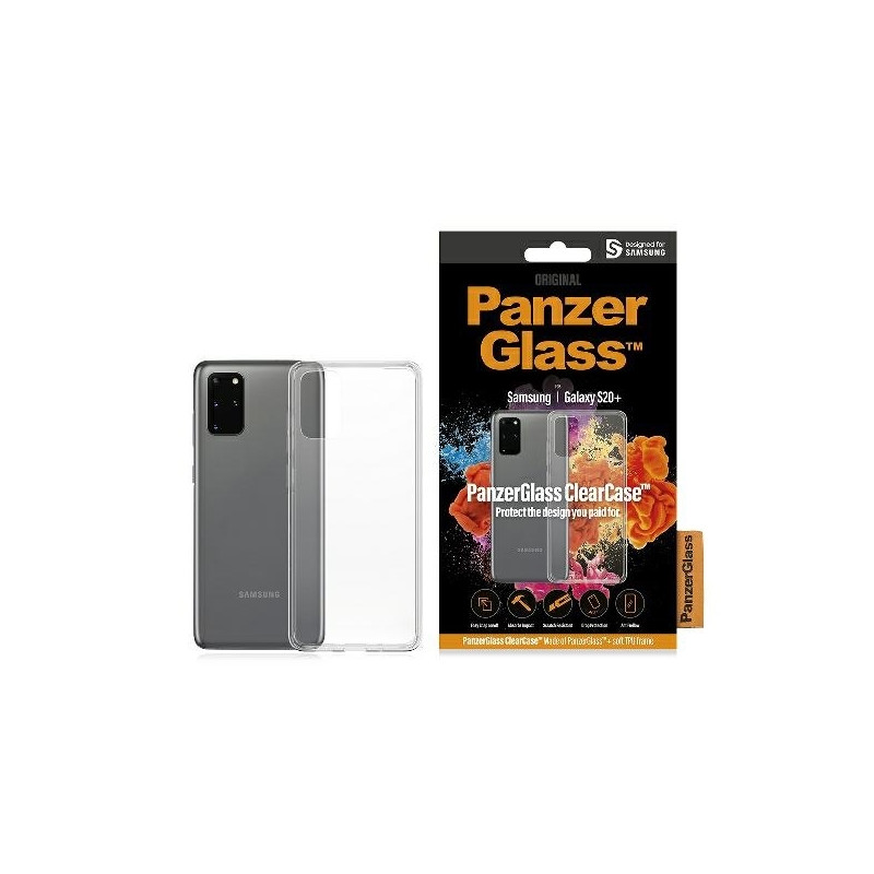 PanzerGlass ClearCase dėklas, skirtas Samsung Galaxy S20 Ultra - skaidrus
