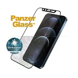 PanzerGlass E2E mikrolūžių antibakterinis stiklas su fotoaparato dangteliu su Swarovski kristalu, skirtas iPhone 12 Pro ...