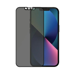 „PanzerGlass E2E Microfracture“ antibakterinis privatus stiklas su fotoaparato apsauga, skirtas „iPhone 13/ 13 Pro“ – su...