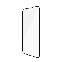 PanzerGlass E2E Microfracture antibakterinis stiklas skirtas iPhone 13 Pro Max - su juodu rėmeliu