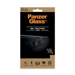 „PanzerGlass E2E Microfracture“ antibakterinis privatus stiklas su fotoaparato apsauga, skirtas „iPhone 13 Pro Max“ – su...