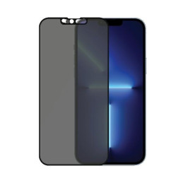 „PanzerGlass E2E Microfracture“ antibakterinis privatus stiklas su fotoaparato apsauga, skirtas „iPhone 13 Pro Max“ – su...
