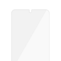 PanzerGlass E2E Microfracture antibakterinis stiklas, skirtas Samsung Galaxy S21 - su juodu rėmeliu